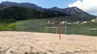 Trainingslager im Höhenleistungszentrum in Kühtai (österreich)