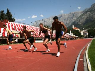 Trainingslager im Hotel in Tucepi (Kroatien)